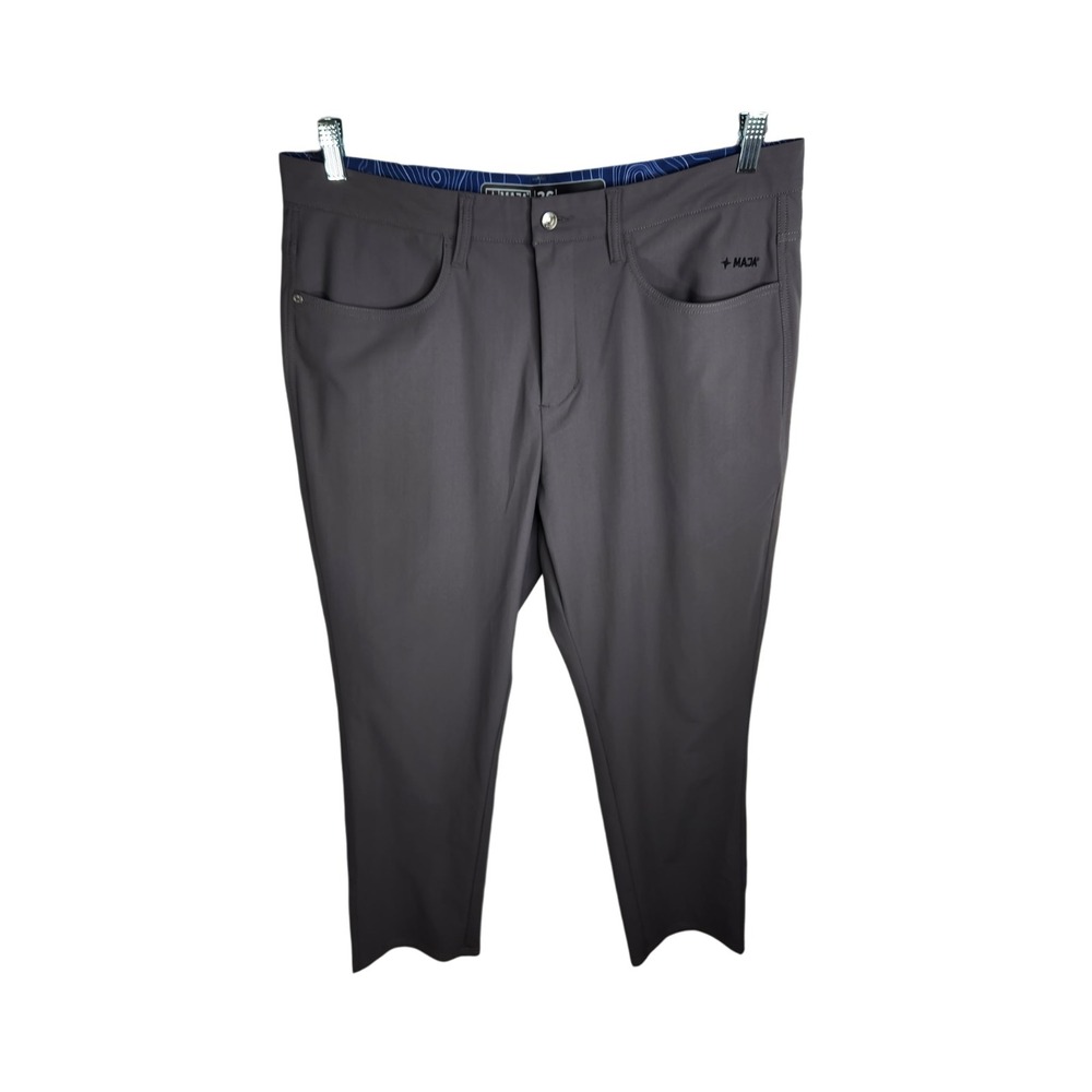 MAJA Sportswear Origen Pants Men's Size 36 Gray Performance Golf Outdoor